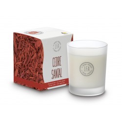 bougie cedre santal